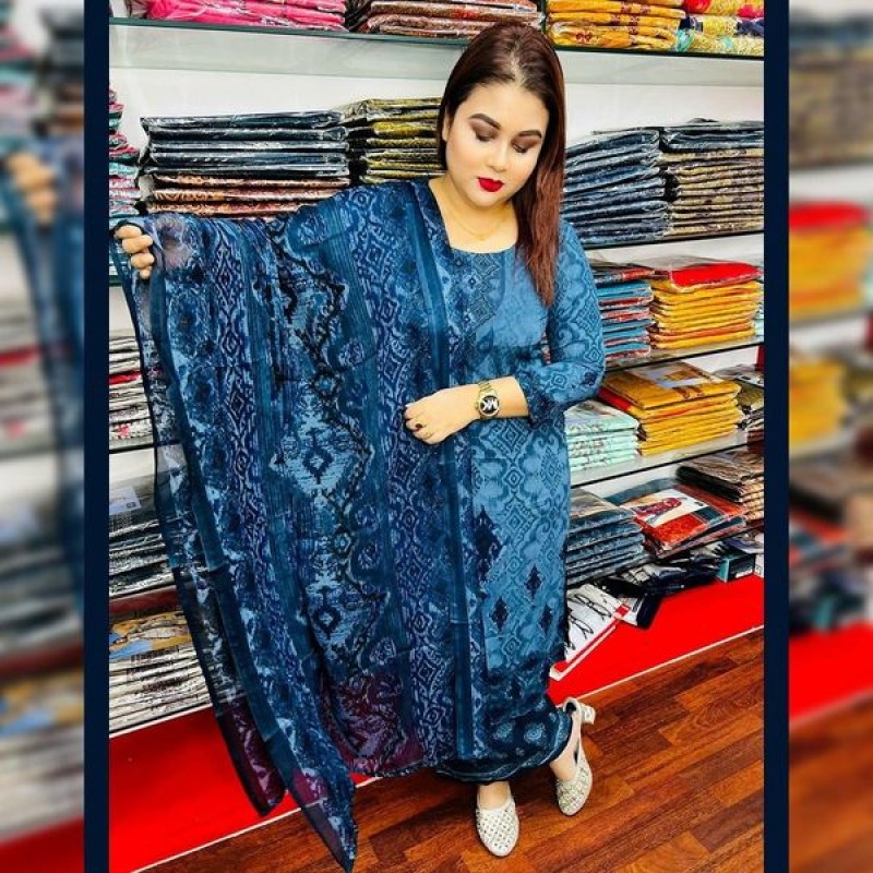 Original Vedika Unstitched Three Piece