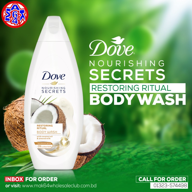 DOVE NOURISHING SECRETS BODY WASH(500ML)